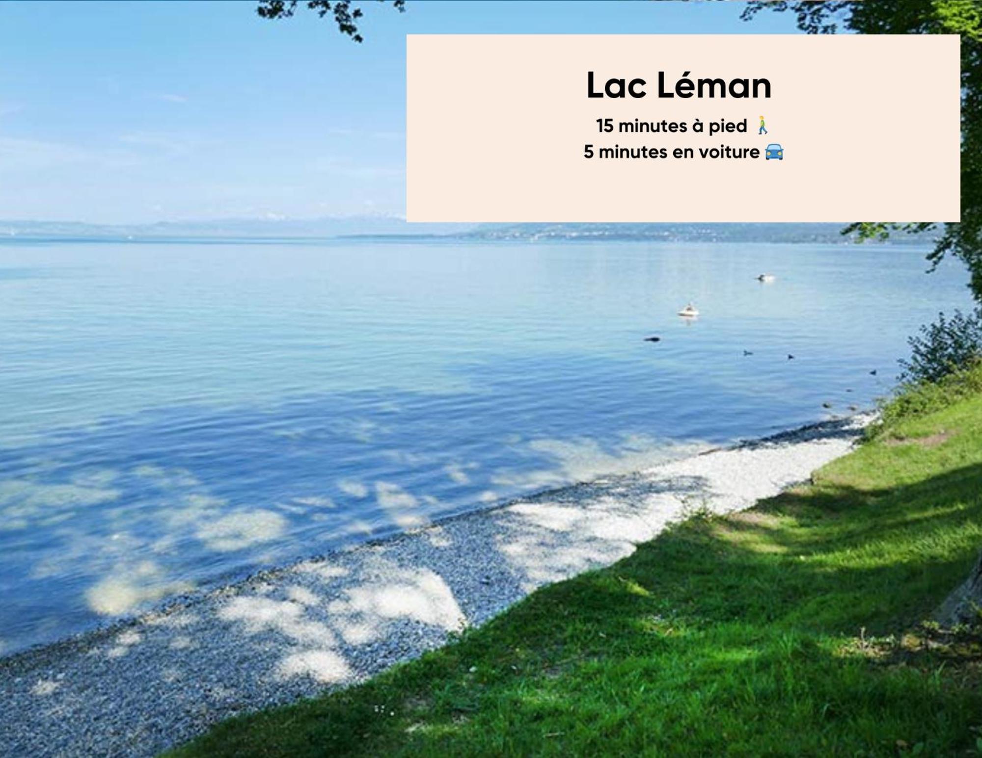 Cosy Et Moderne - Dent D'Oche Apartman Thonon-les-Bains Kültér fotó