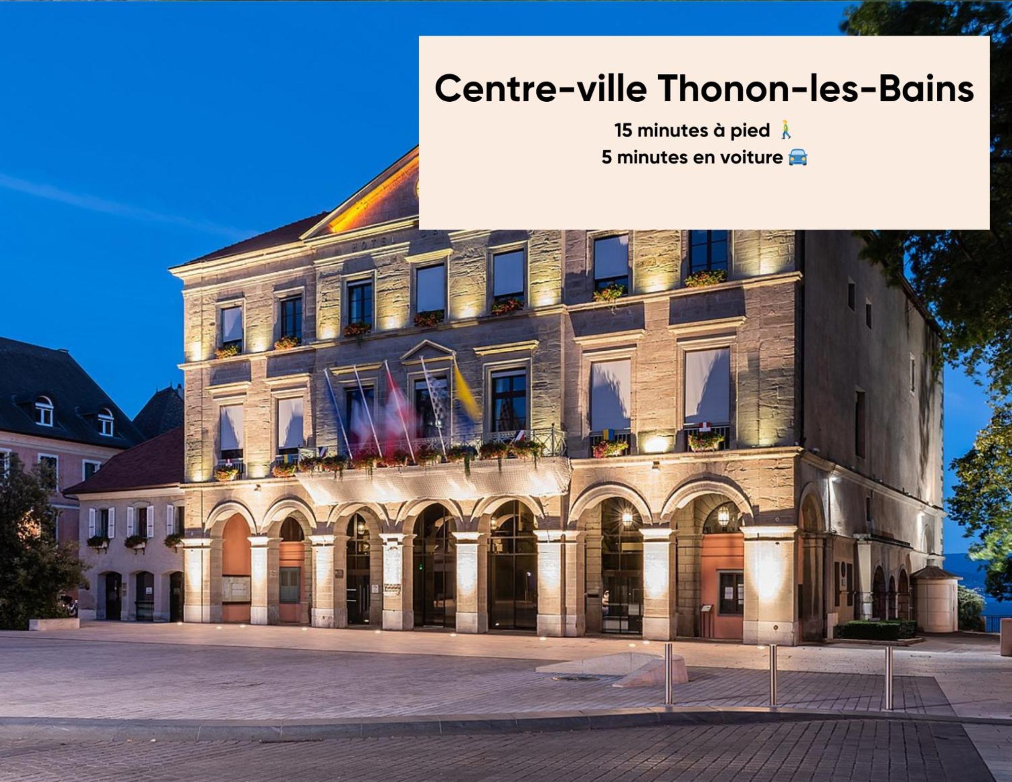 Cosy Et Moderne - Dent D'Oche Apartman Thonon-les-Bains Kültér fotó