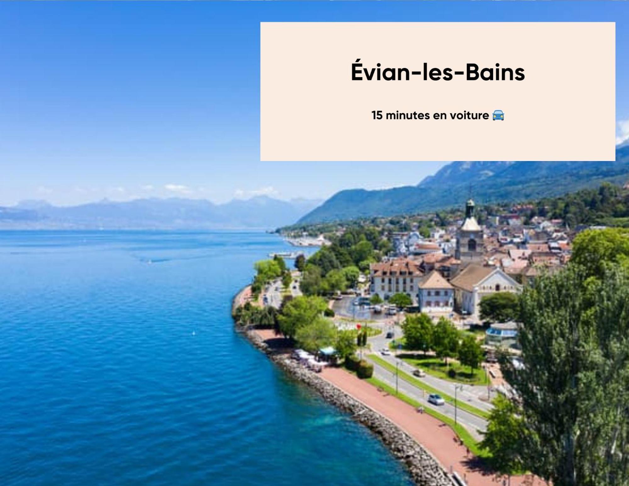 Cosy Et Moderne - Dent D'Oche Apartman Thonon-les-Bains Kültér fotó